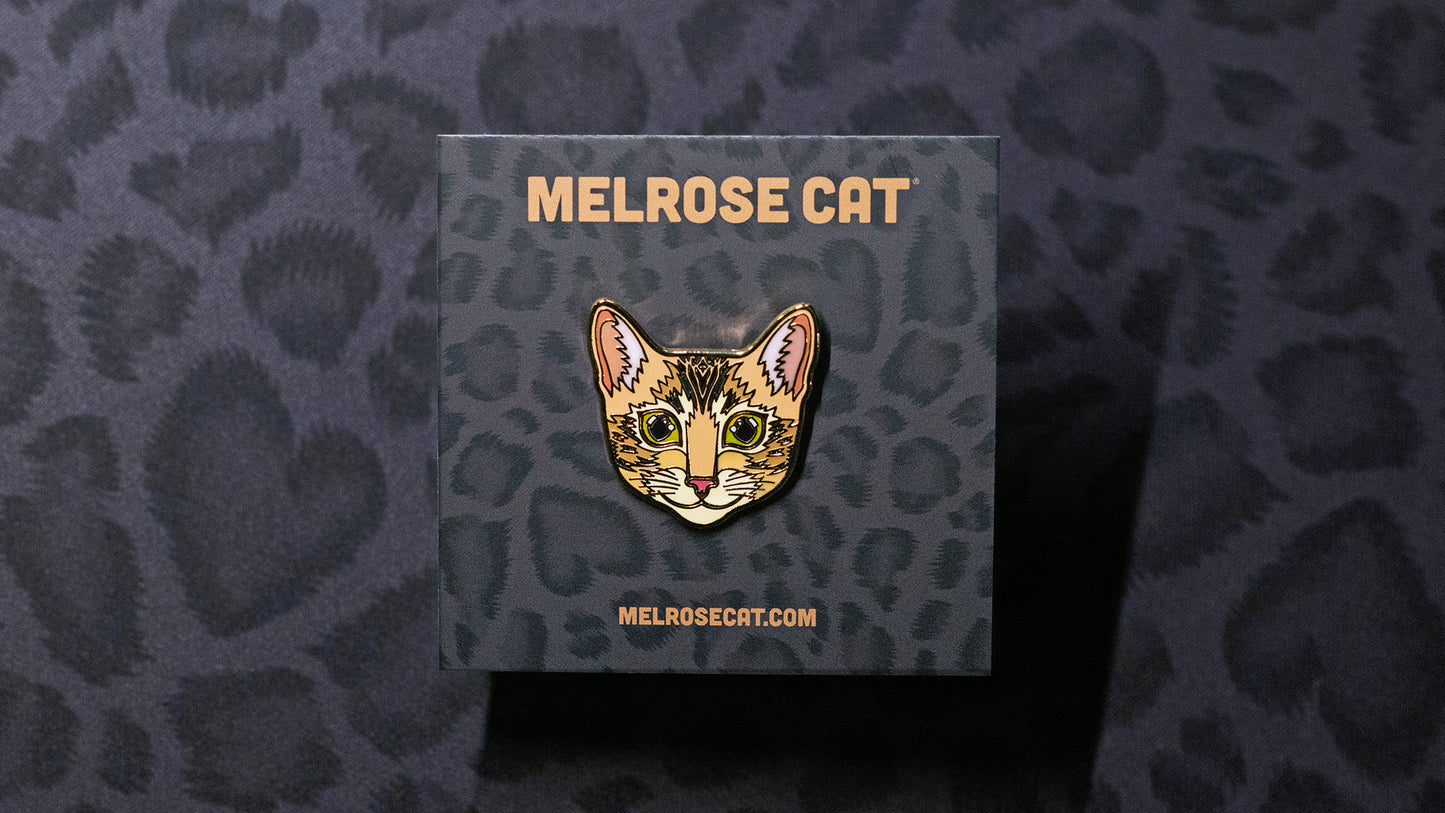 Melrose Cat - Enamel Pin