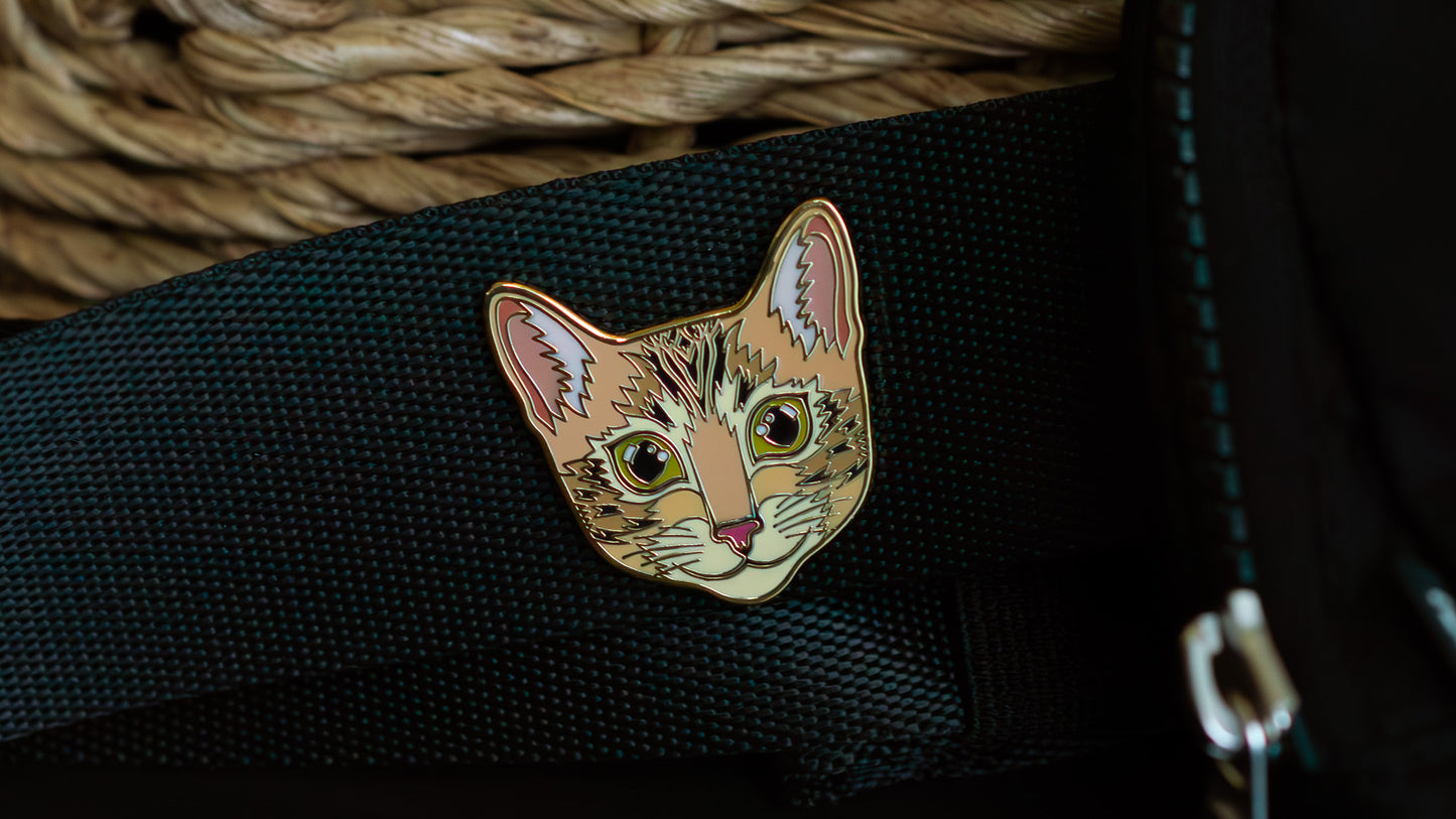 Melrose Cat - Enamel Pin