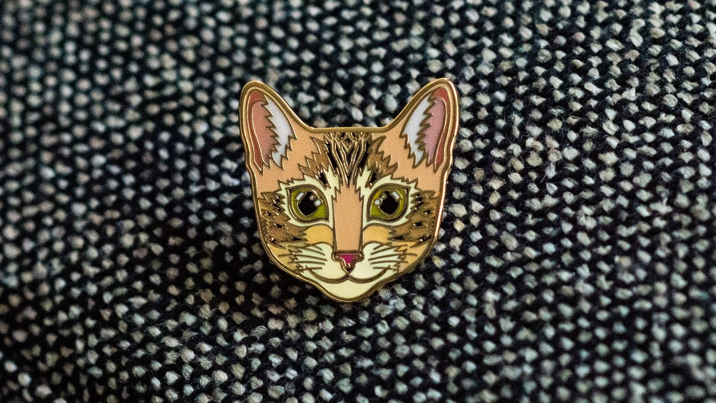 Melrose Cat - Enamel Pin