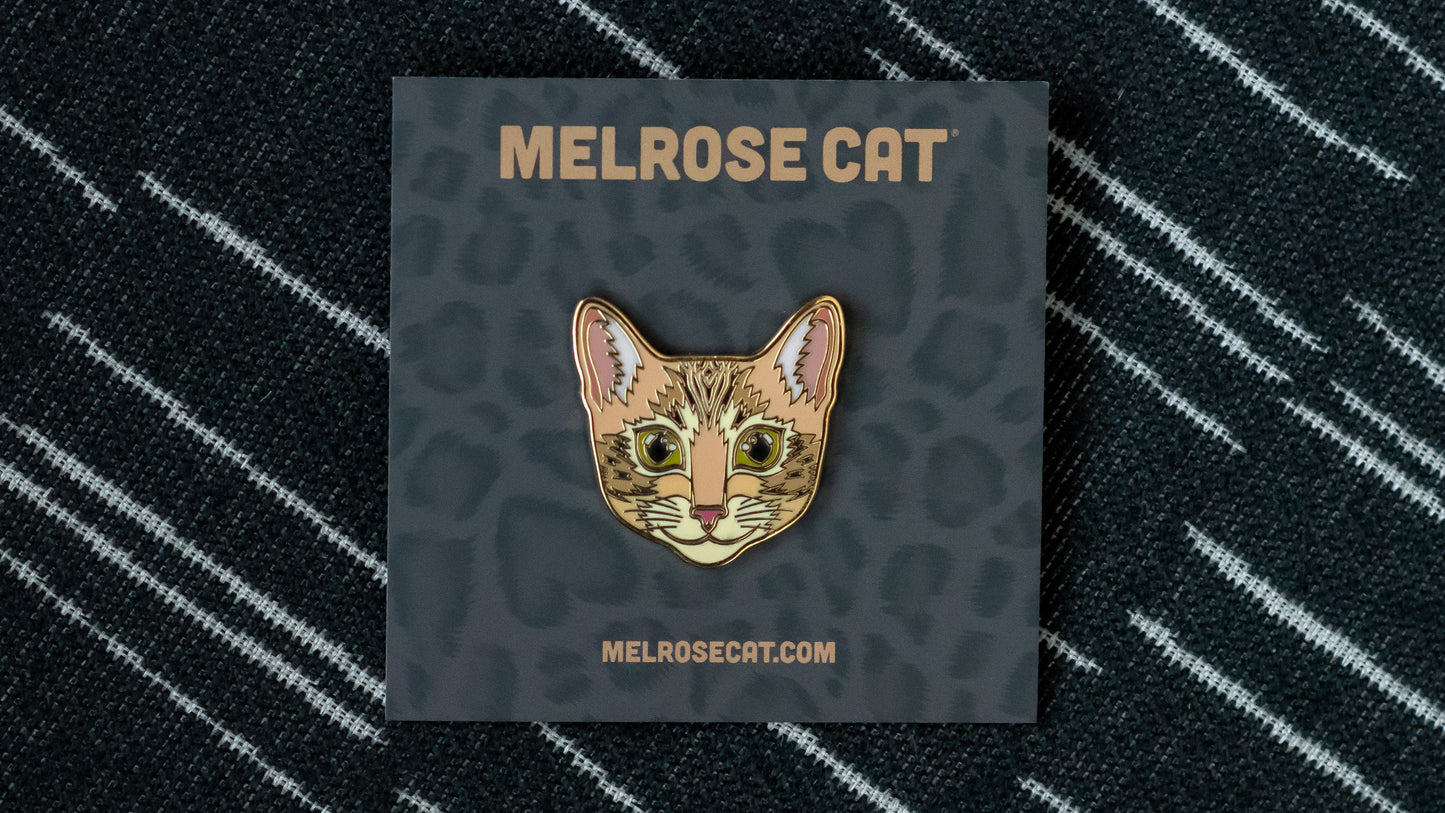Melrose Cat - Enamel Pin