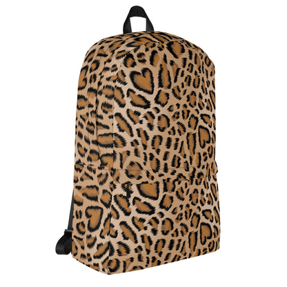 Melrose Cat - Leopard Print Backpack